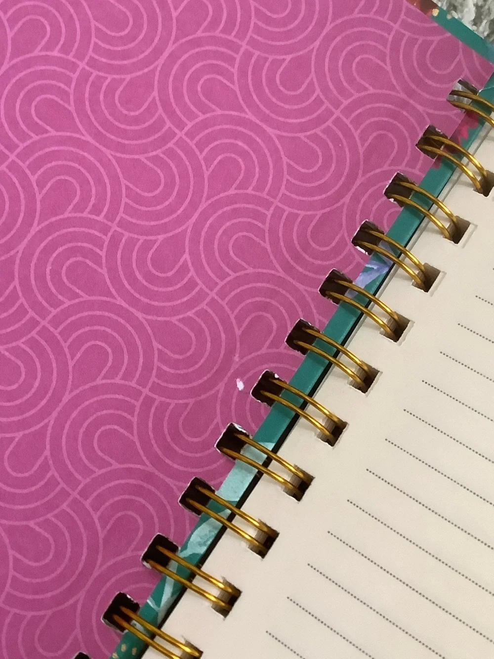 Clementine Paper Co Floral Brights Lined Journal Hardcover Notebook NWT 8.25”x10
